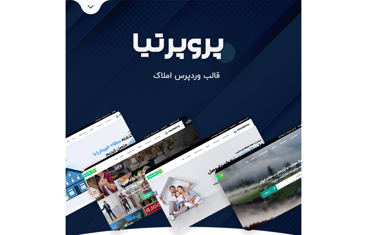 قالب فروشگاهی Propertya
