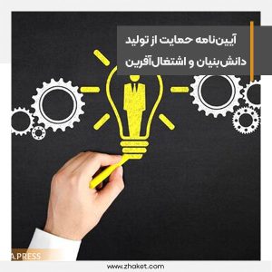 آیین‌نامه حمایت از تولید دانش‌بنیان و اشتغال‌آفرین