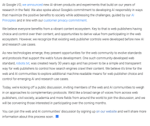 A principled approach to evolving choice and control for web content