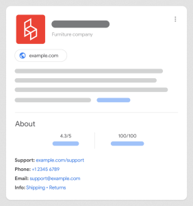  گوگل با توسعه ریچ ریزالت سازمان، نام آن را از Logo به Organization تغییر داد 