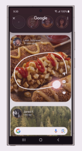 Circle (or highlight or scribble) to Search
