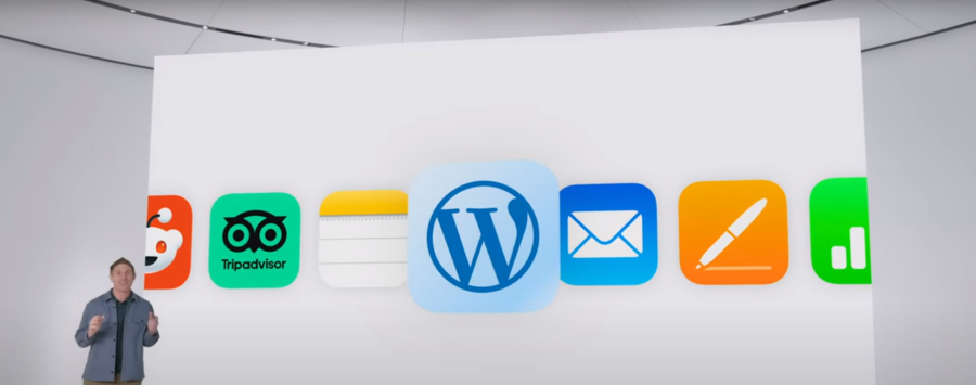 دستیار هوش مصنوعی Apple intelligence شما را در وردپرس همراهی می کند