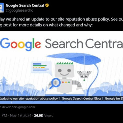 Google update spam Policies to Site Reputation abuse