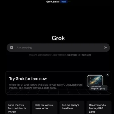 New changes in Grok artificial intelligence; Free access and new logo