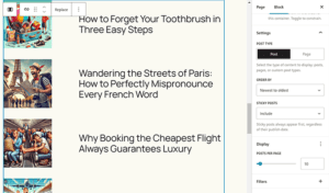 Refined Query Loop Block