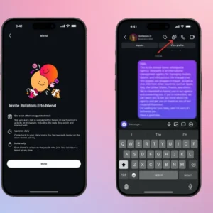 Instagram Blend feature, a new experience for Reels