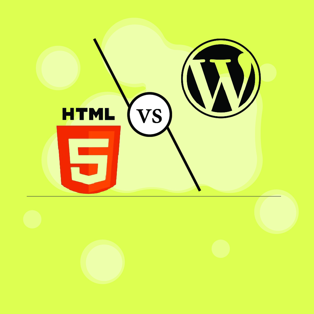 تفاوت طراحی سایت با وردپرس و html [بررسی 10 تفاوت اساسی]