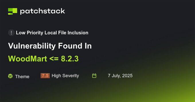 هشدار امنیتی مهم برای کاربران قالب WoodMart