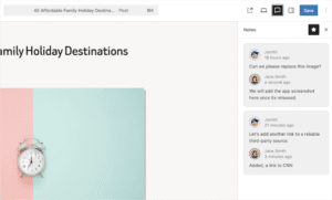 Collaborate with Block-Level “Notes”
