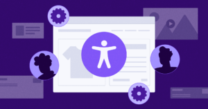 web accessibility login pages