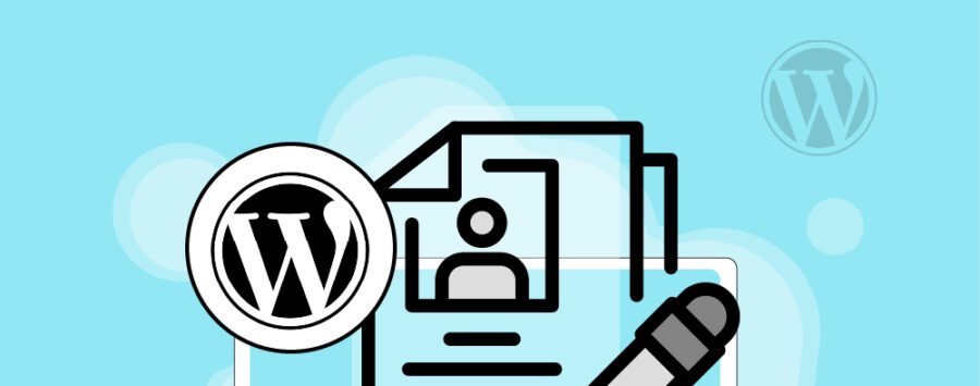 ساخت رزومه با وردپرس